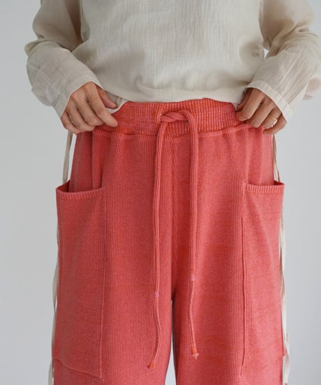 METHO / rib pants light