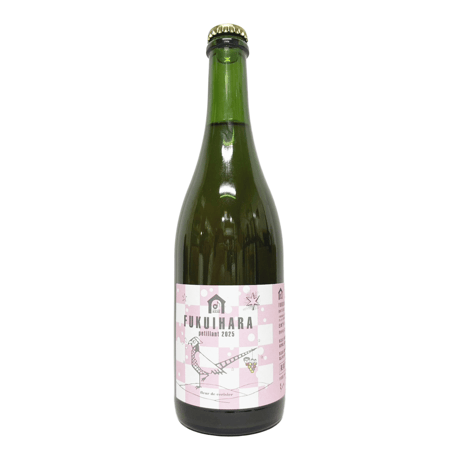 ドメーヌ長谷・Hikaru Farm/FUKUIHARA petillant 2025 fleur de cerisier