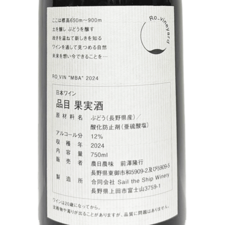 Ro vineyard/RO_VIN “ MBA ” 2024