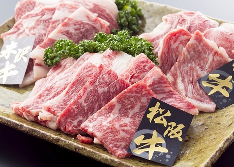 ブランド牛3種盛合せ 焼肉用600gセット (松阪、神戸、米沢牛