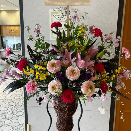 [高石市民文化会館・アプラホール配達]　お祝いフラワースタンド