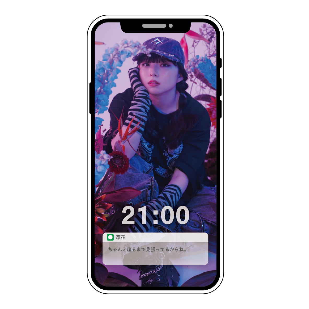 ファントムシータ×REFLEMランダムスマホアクリルスタンド もな 8:00