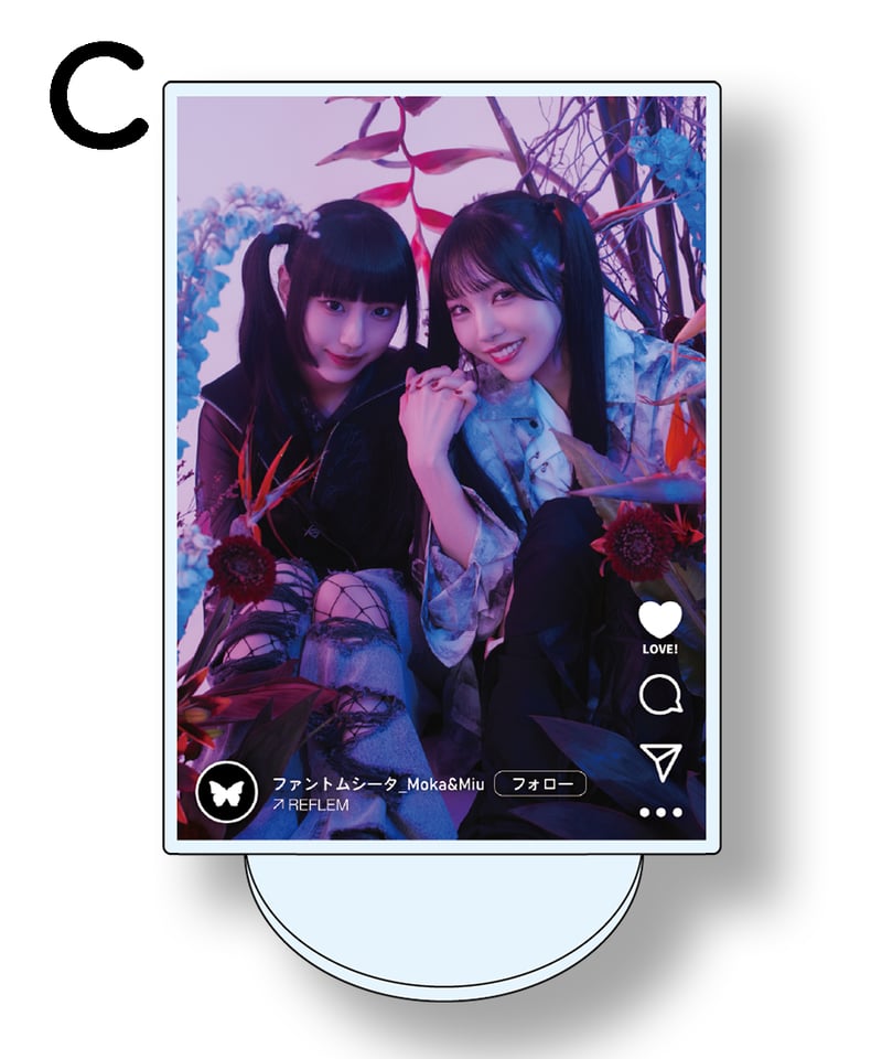 SNS風ペアアクリルスタンド（全8種） | ファントムシータ×REFLEM