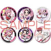 ランダム缶バッジ（全６種）