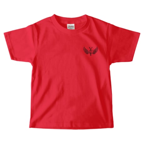 YCF TOKYO / YOU CAN FLY KIDS TEE（RED × BLACK）