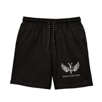 YCF TOKYO / YOU CAN FLY SHORTS（BLACK ×WHITE）