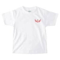 YCF TOKYO / YOU CAN FLY KIDS TEE（WHITE × RED）