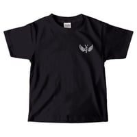 YCF TOKYO / YOU CAN FLY KIDS TEE（BLACK × WHITE）