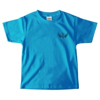 YCF TOKYO / YOU CAN KIDS FLY TEE（BLUE× BLACK）
