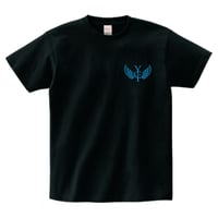 YCF TOKYO / YOU CAN FLY TEE（BLACK × BLUE）