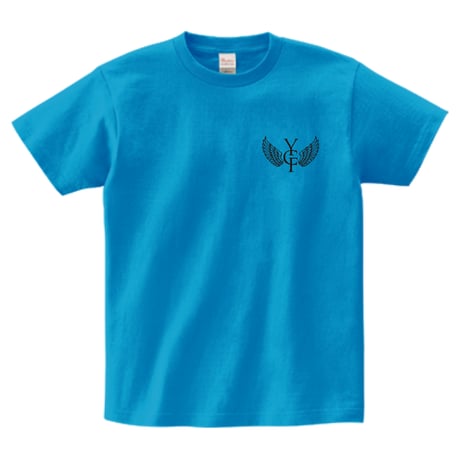 YCF TOKYO / YOU CAN FLY TEE（BLUE× BLACK）