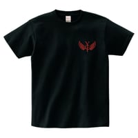 YCF TOKYO / YAREBA DEKIRU TEE（BLACK × RED）