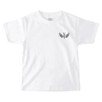 YCF TOKYO / YOU CAN FLY KIDS TEE（WHITE ×  BLACK）