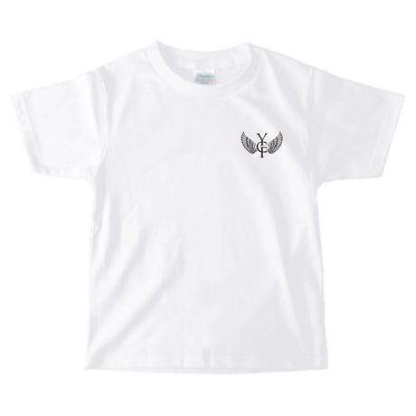 YCF TOKYO / YOU CAN FLY KIDS TEE（WHITE ×  BLACK）