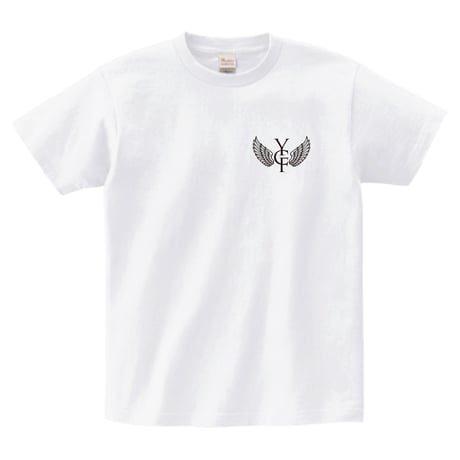 YCF TOKYO / YOU CAN FLY TEE（WHITE ×  BLACK）