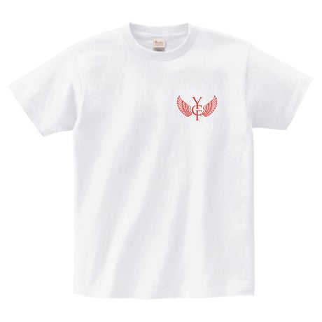 YCF TOKYO / YOU CAN FLY TEE（WHITE × RED）