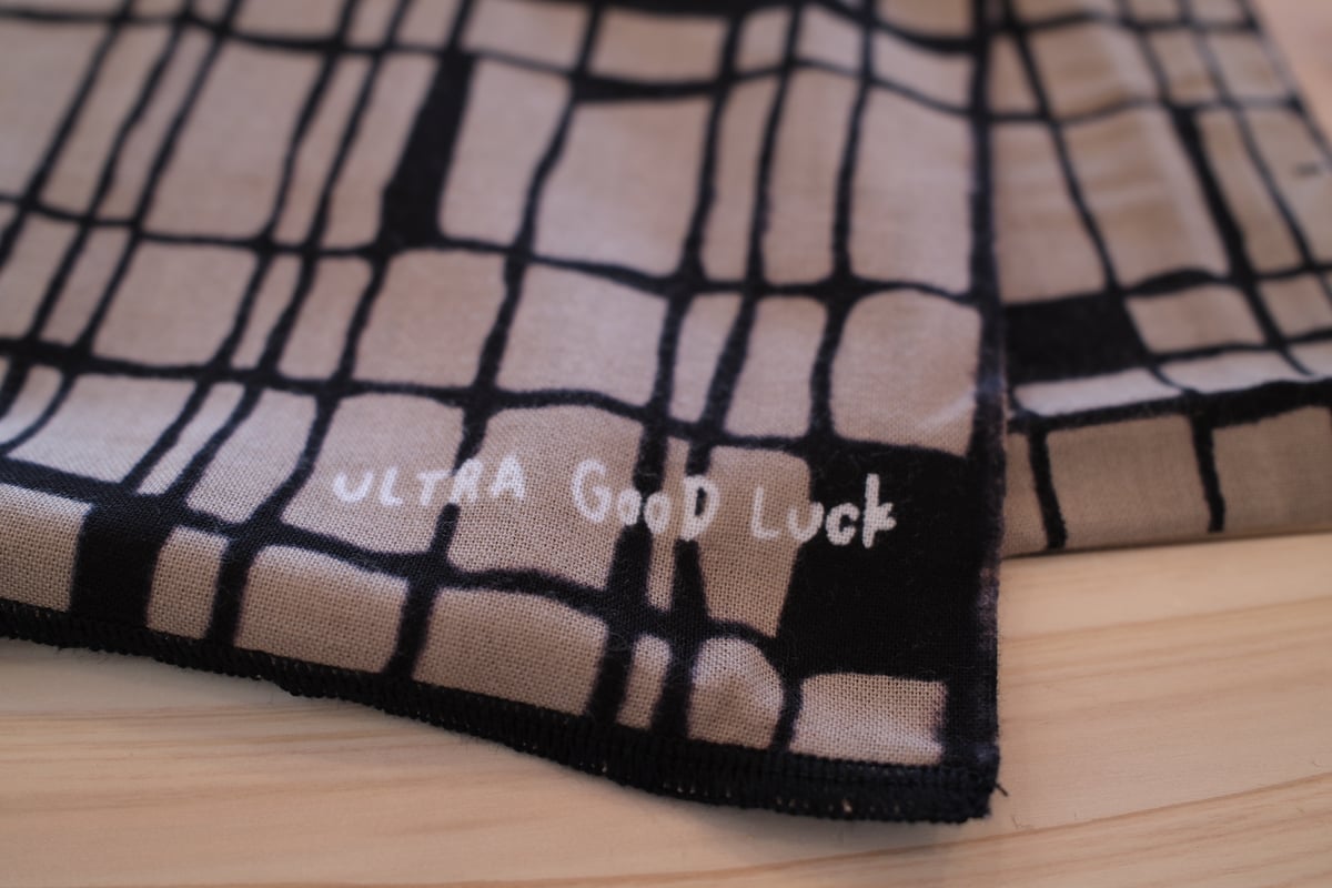 ULTRA GOOD LUCK ウルトラグッドラック　道 再入荷】ULTRA GOOD LUCK（ウルトラグッドラック）旅のてぬぐい