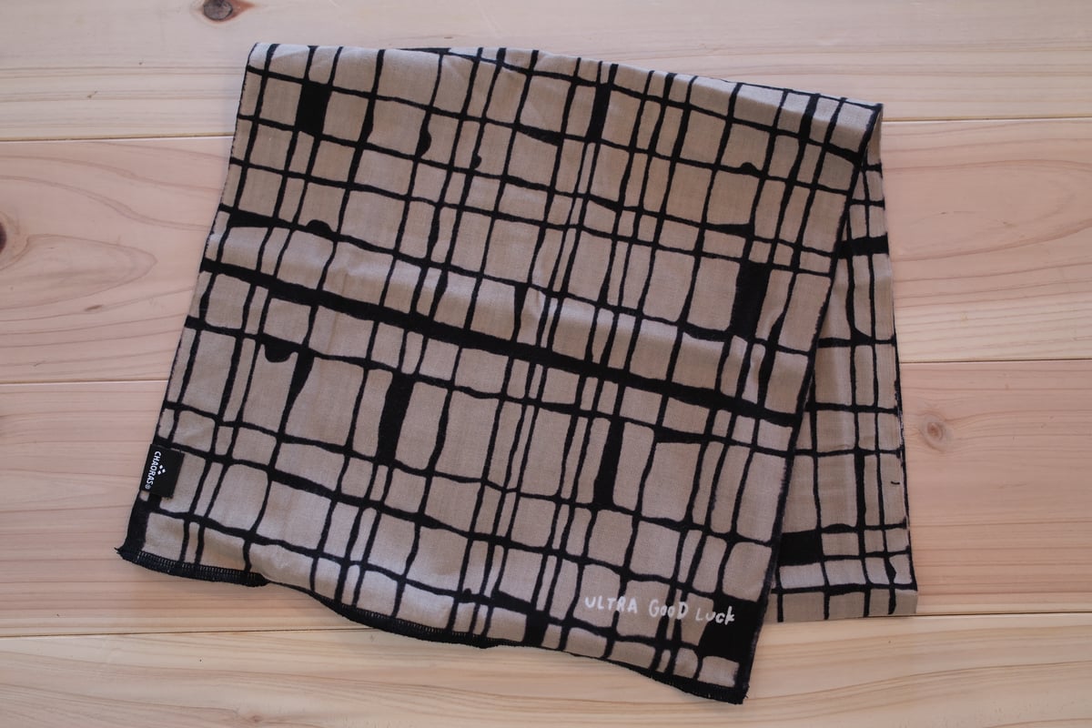 ULTRA GOOD LUCK ウルトラグッドラック　道 ULTRA GOOD LUCK / ウルトラグッドラック 旅のてぬぐい 道