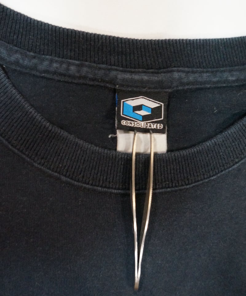 00s Consolidated Skateboards Cube Logo Tee M |