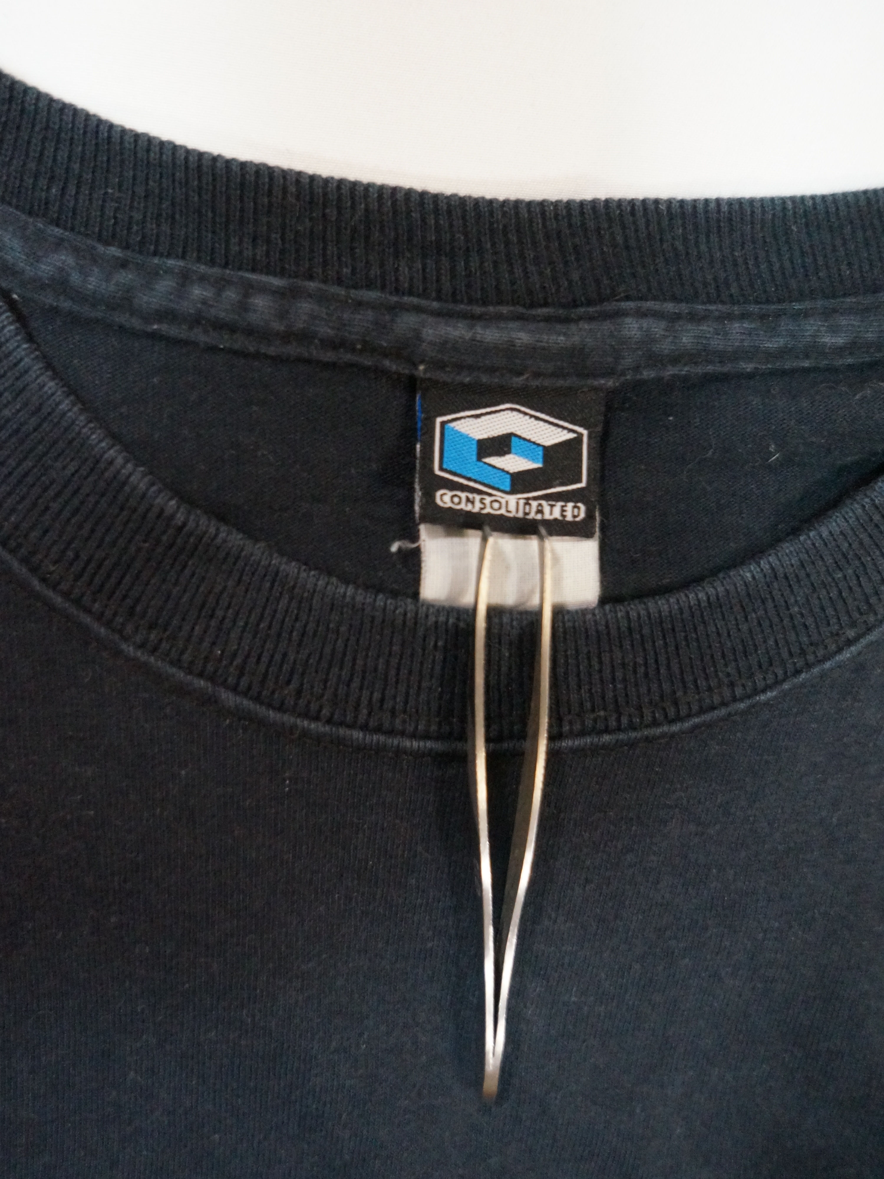 00s Consolidated Skateboards Cube Logo Tee M |