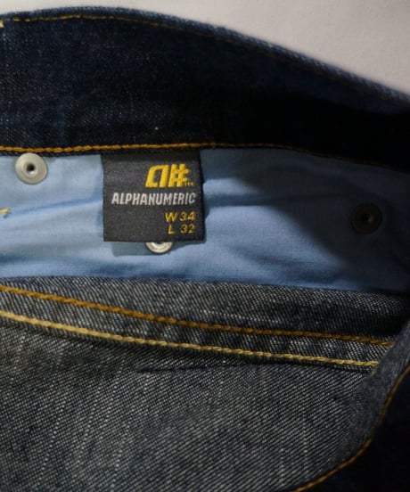 00s Alphanumeric Performance Denim Pants Indigo W34