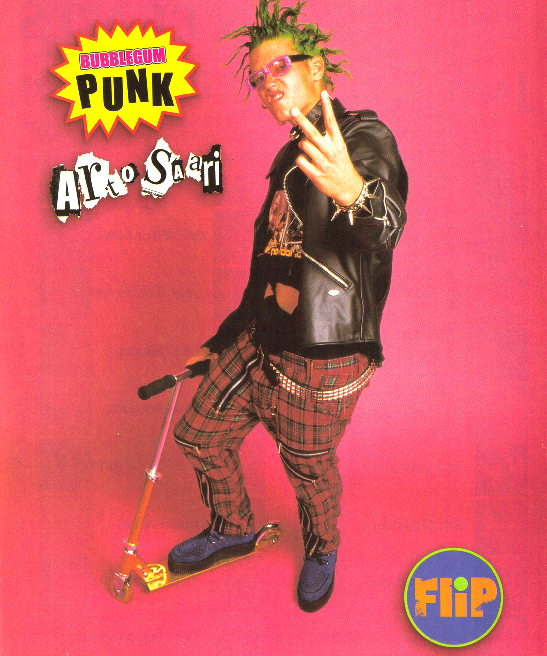 00s Flip Arto Saari Bubblegum Punk Tee M | 東京スケ