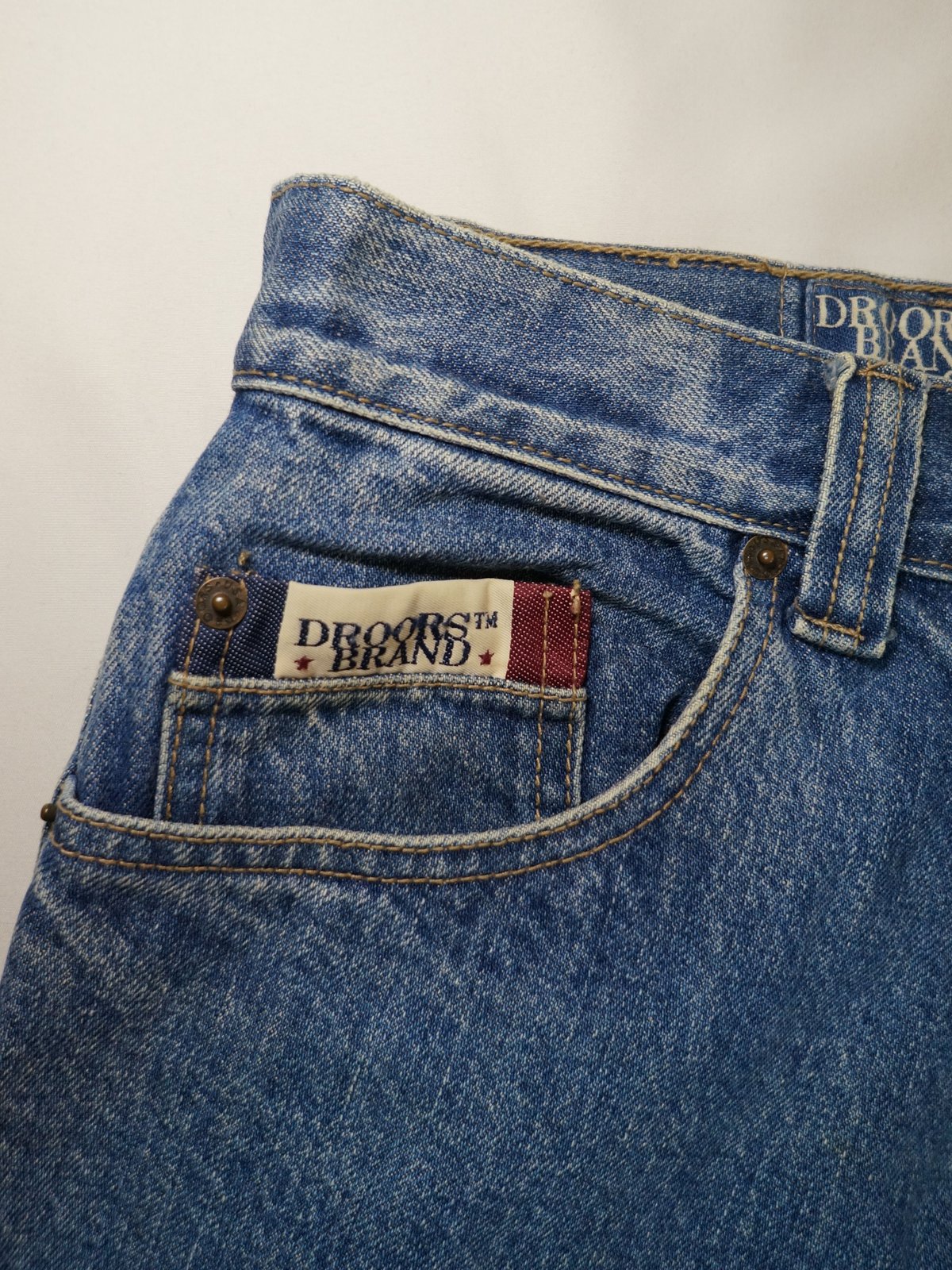 90s Droors Denim W30 L30 | 東京スケートボード博物館