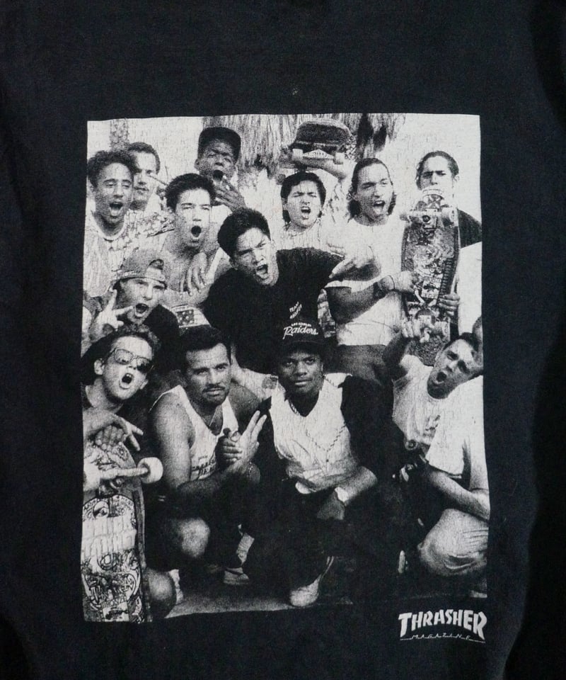 00s Thrasher x Eazy-E Venice Photo Tee Black L 