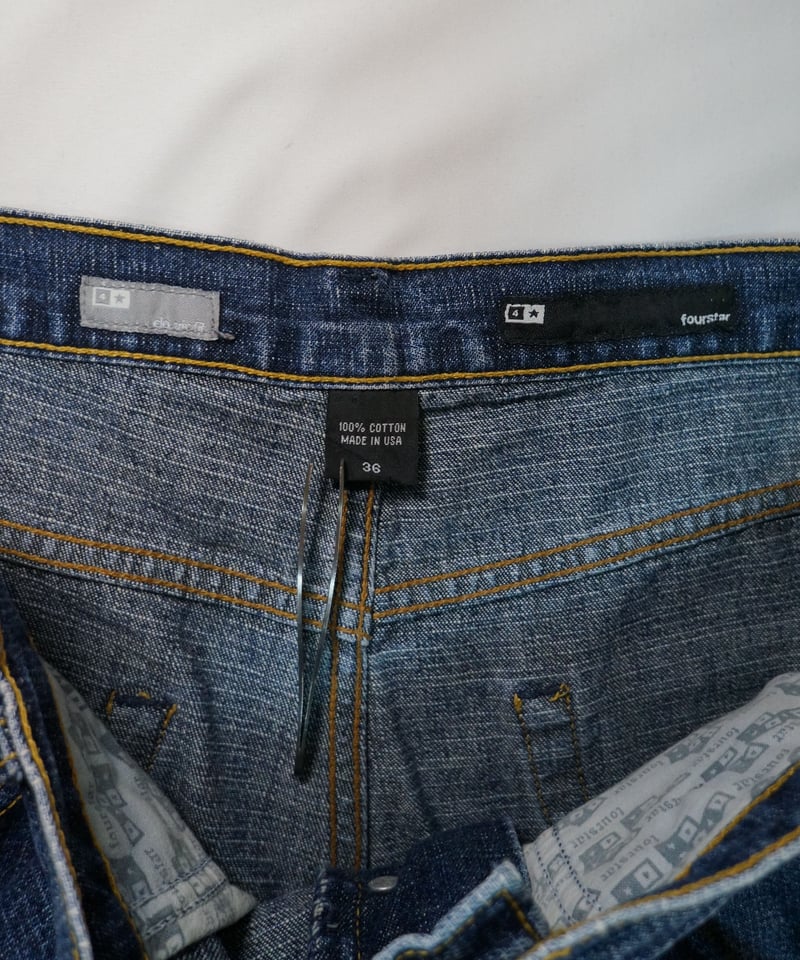 00s Fourstar Straight Denim W36 | 東京スケートボード博物館