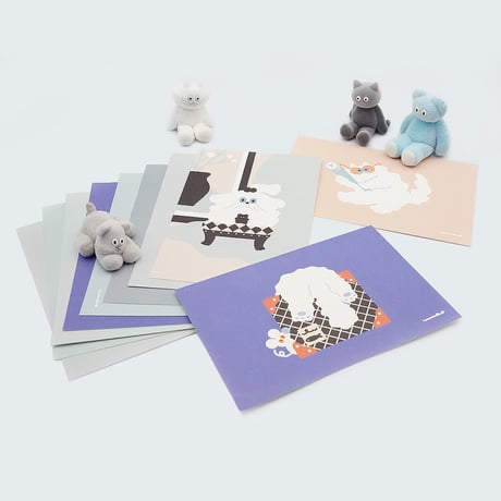 umao LIN限定 原画ポストカード / 10枚セット | LIN gallery