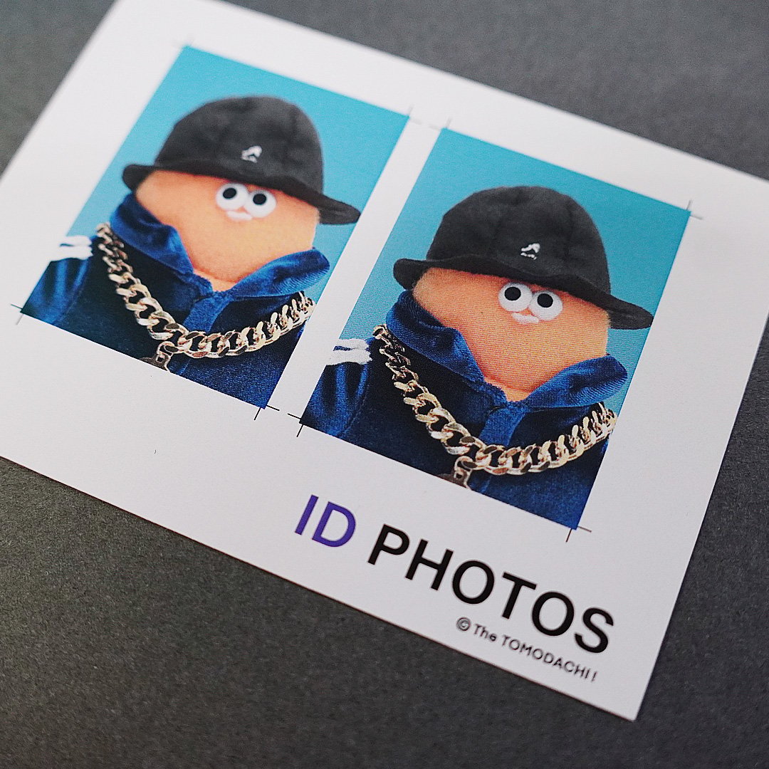 The TOMODACHI ! ID PHOTOステッカー 3種セット / RAPPER |