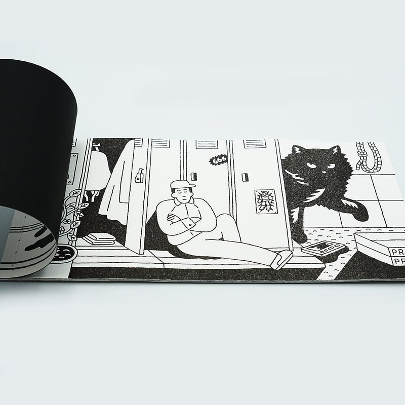 朝野ペコ 2024年3月 個展『 DROWSE 』イラスト集 | LIN gallery