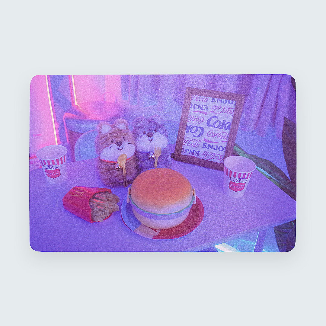 JUNK FOOD OPERA ねこッカちゃんポストカード / type-1 | LIN ga