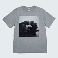 super maison SML photo Tシャツ / ミックスグレー