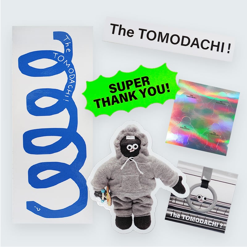 The TOMODACHI ! ステッカーいろいろ 6種セット #01 | LIN gallery