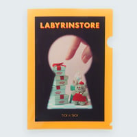 aska. 個展限定 A4 クリアファイル " LABYRINSTORE "