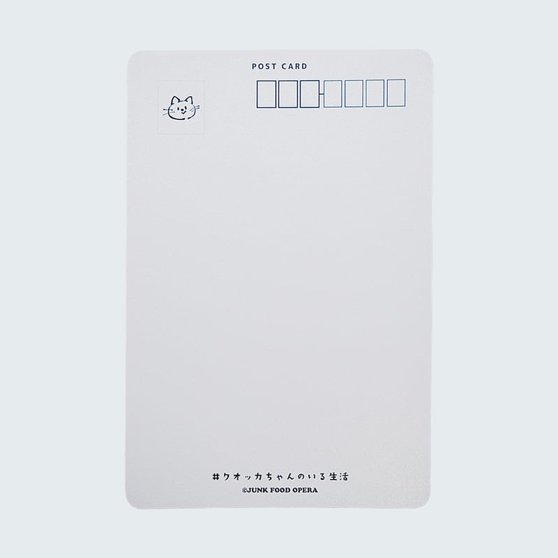 JUNK FOOD OPERA ねこッカちゃんポストカード / type-1 | LIN ga