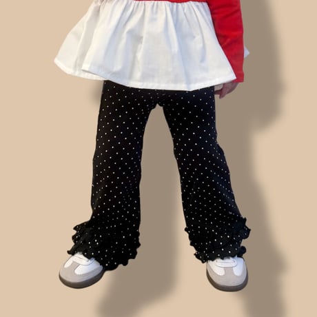 【即納】ダブルフリルブーツカット(80～110cm)