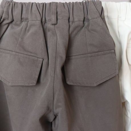 【即納】コットンワイドタックパンツ(100~130cm)
