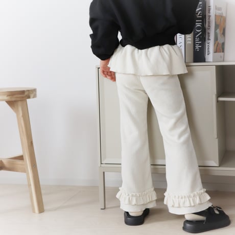 【即納】ダブルフリルブーツカット(80～110cm)