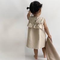 【即納】ミルクフリルワンピース（90～120cm）