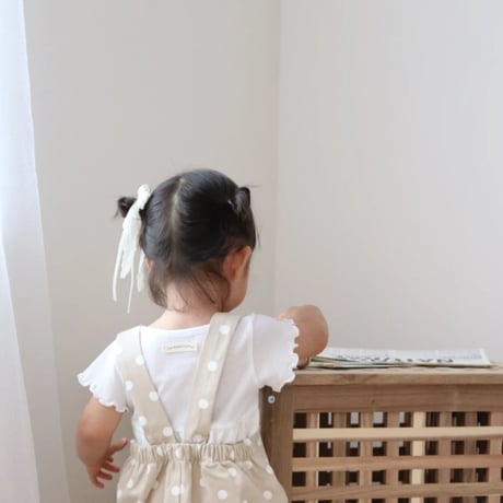 【即納】リネンフリルブラウス(70/90cm)