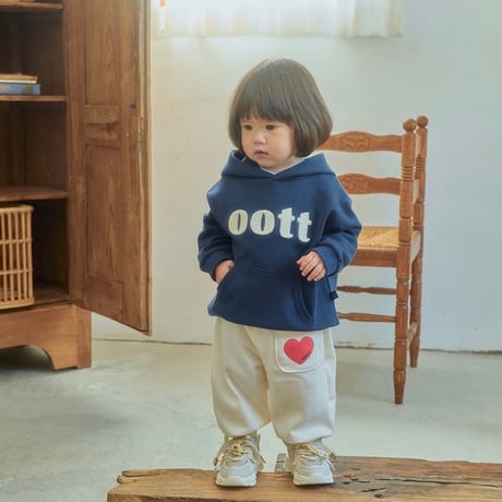 【親子でお揃い♡】oottパーカー(70~freeサイズ)