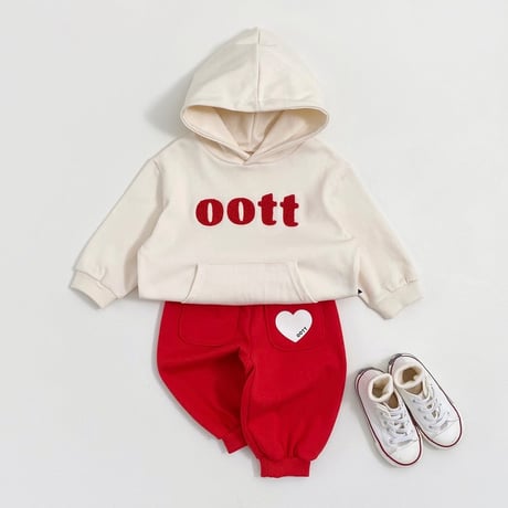 【親子でお揃い♡】oottパーカー(70~freeサイズ)