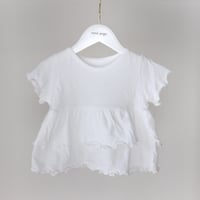 【即納】リネンフリルブラウス(70/90cm)