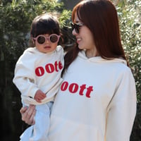 【親子でお揃い♡】oottパーカー(70~freeサイズ)