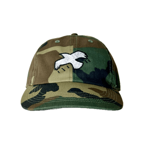 Baseball Cap DOVE　Woodland Camo