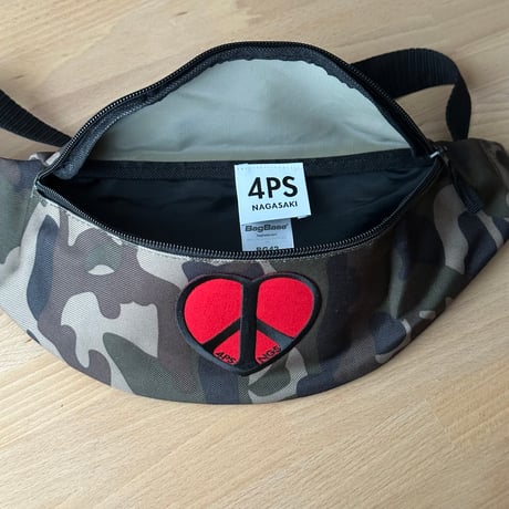 Love&Peace ベルトバッグ カモフラ ウッドランド