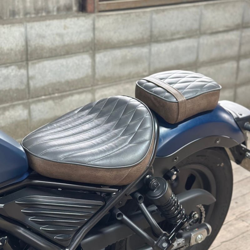 レブル250　コンフォートカスタムシート　ツートンタイプ　ヤカゲベース レブル250 コンフォートカスタムシート ツートンタイプ RBS046