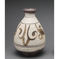 李朝古三島徳利 Yi Dynasty old mishima sake bottle | 古美